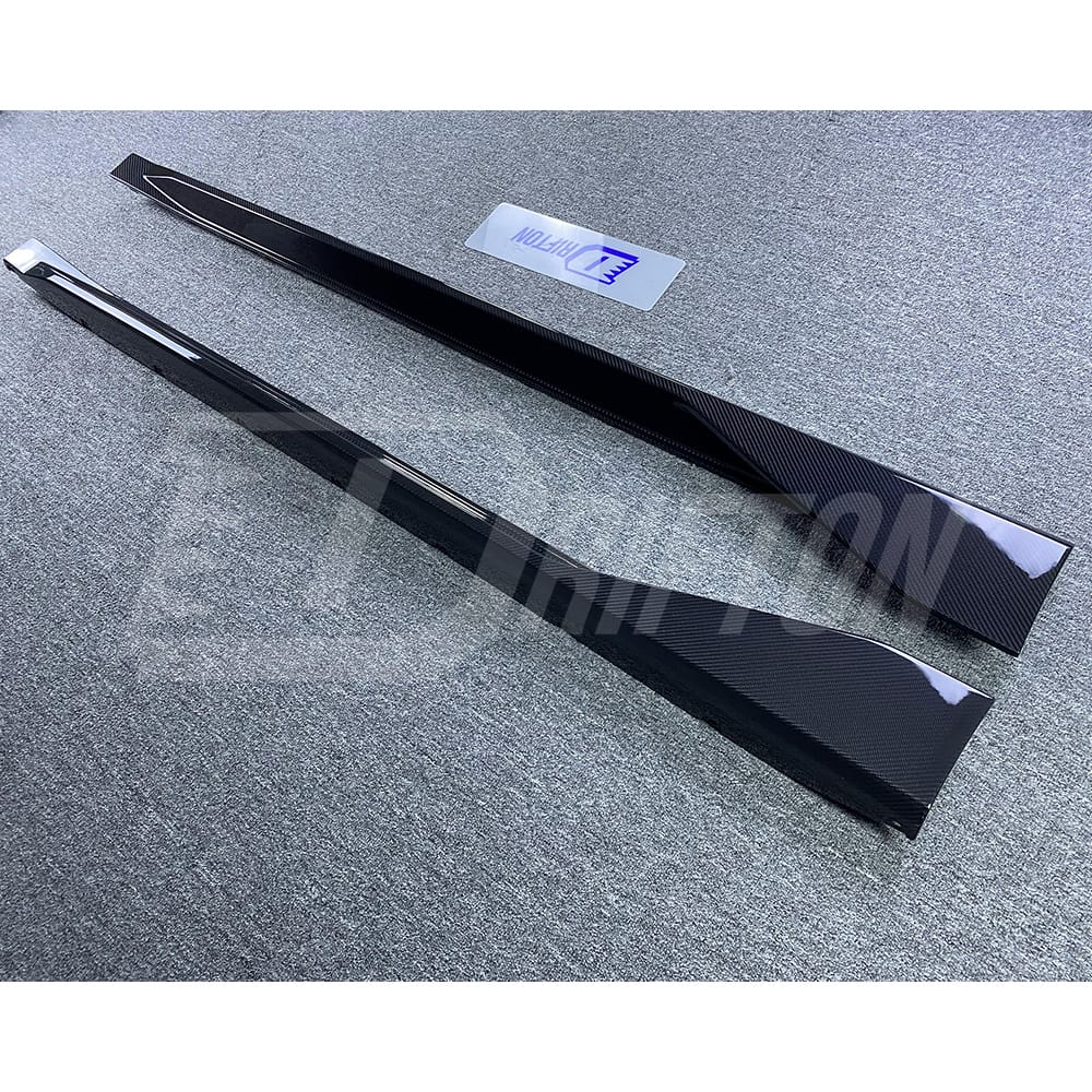 MP Style Dry Carbon Fiber Side Skirt For BMW G80 M3 G82 M4 2020-2024