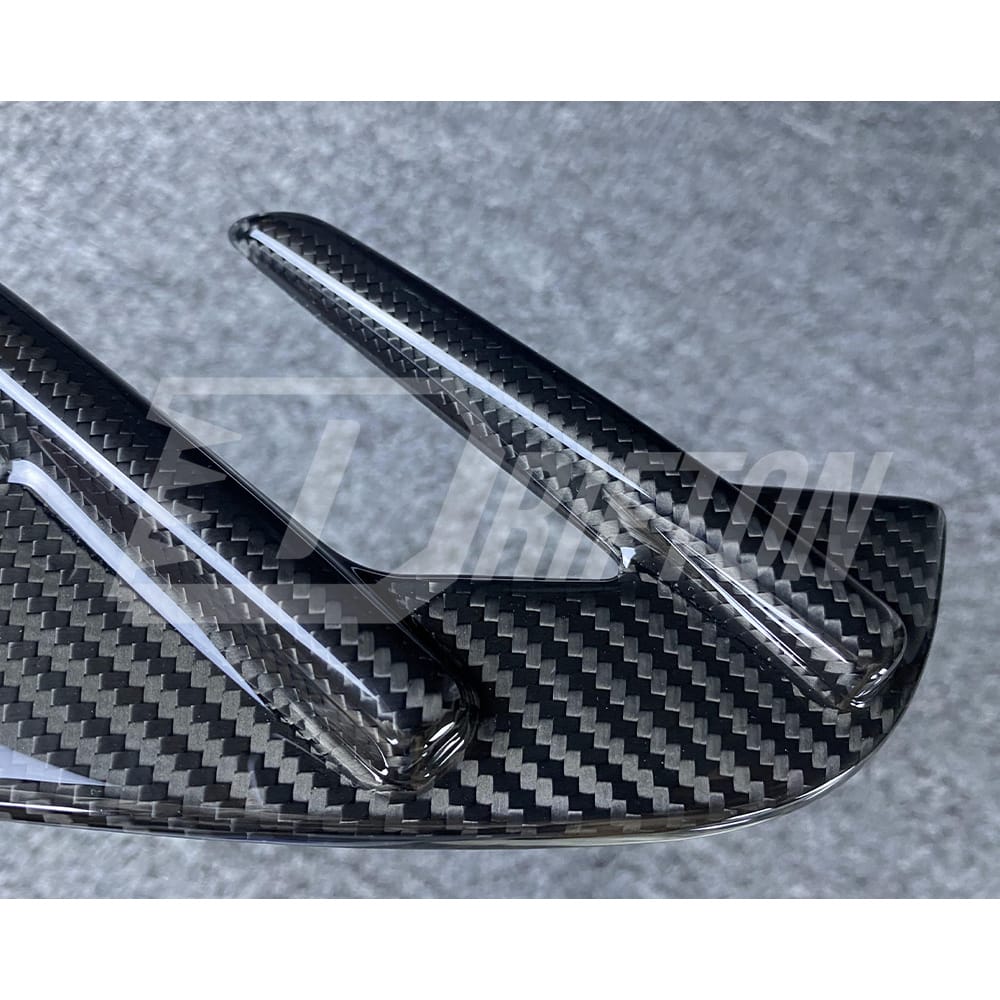 OEM Style Dry Carbon Fiber Fender Vent Trim For BMW G80 M3 2020-2024