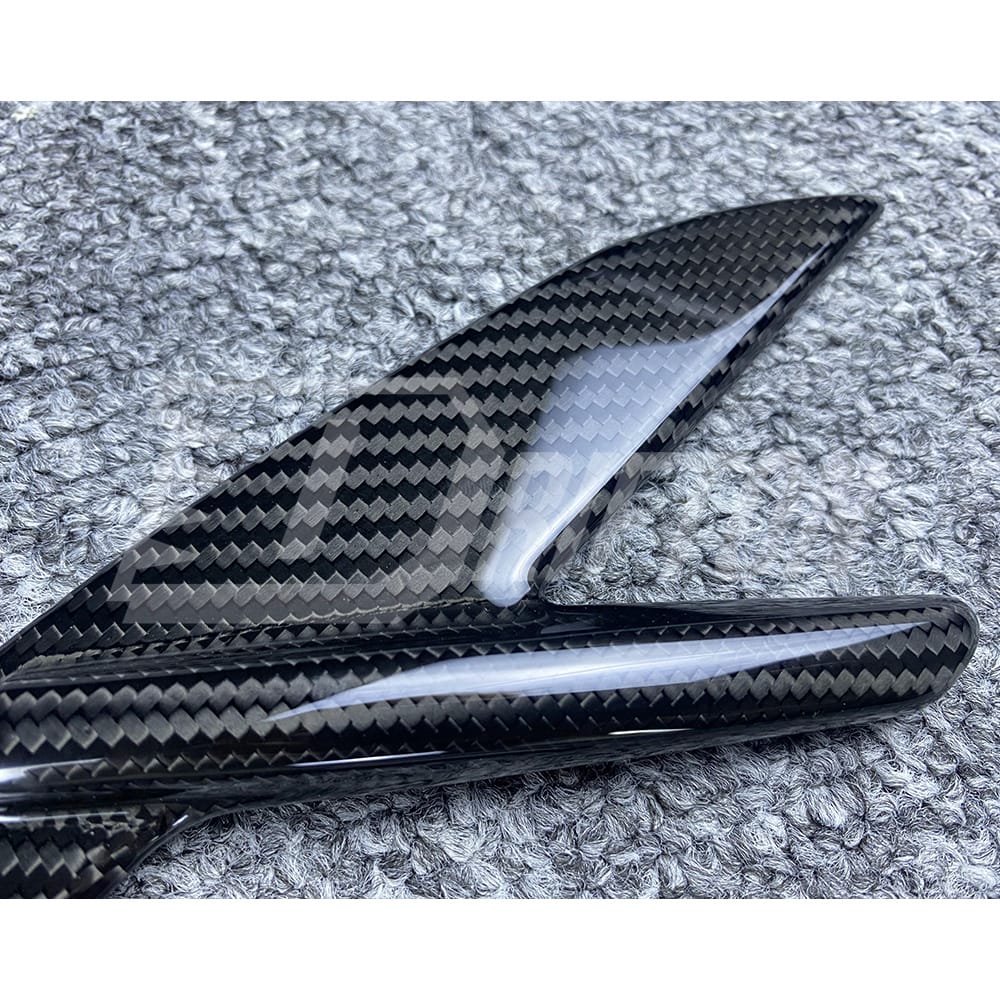 OEM Style Dry Carbon Fiber Fender Vent Trim For BMW G80 M3 2020-2024