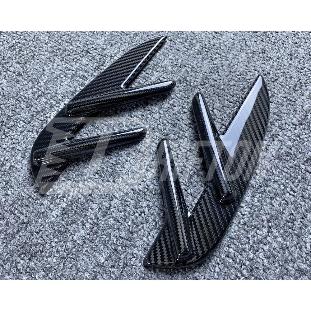 OEM Style Dry Carbon Fiber Fender Vent Trim (Stick On) For BMW G82 M4 G83 2020-2024