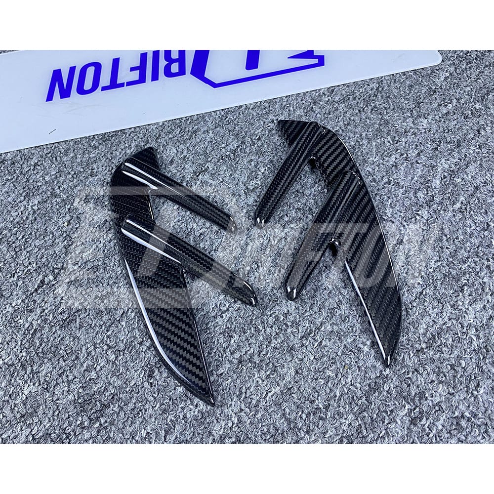 OEM Style Dry Carbon Fiber Fender Vent Trim (Stick On) For BMW G82 M4 G83 2020-2024