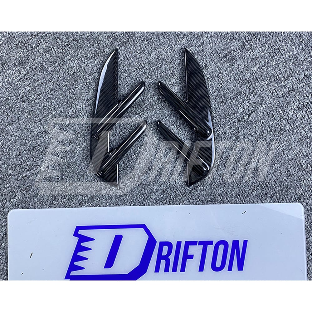 OEM Style Dry Carbon Fiber Fender Vent Trim (Stick On) For BMW G82 M4 G83 2020-2024