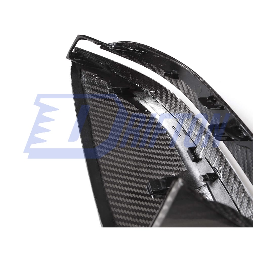 OEM Style Dry Carbon Fiber Replacement Mirror Cover For BMW 8 Series G14 G15 G16 2018-2022