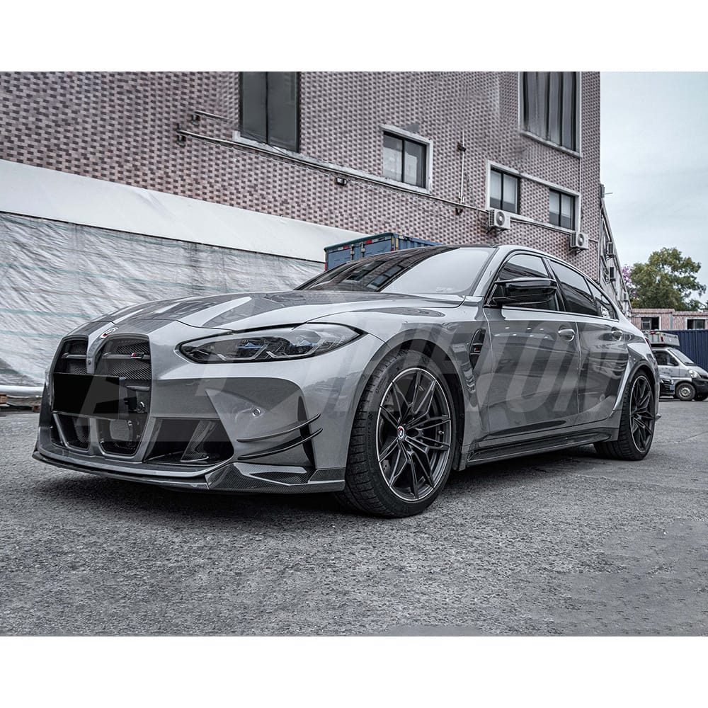 OEM Style Dry Carbon Fiber Side Skirt For BMW G80 M3 2020-2024