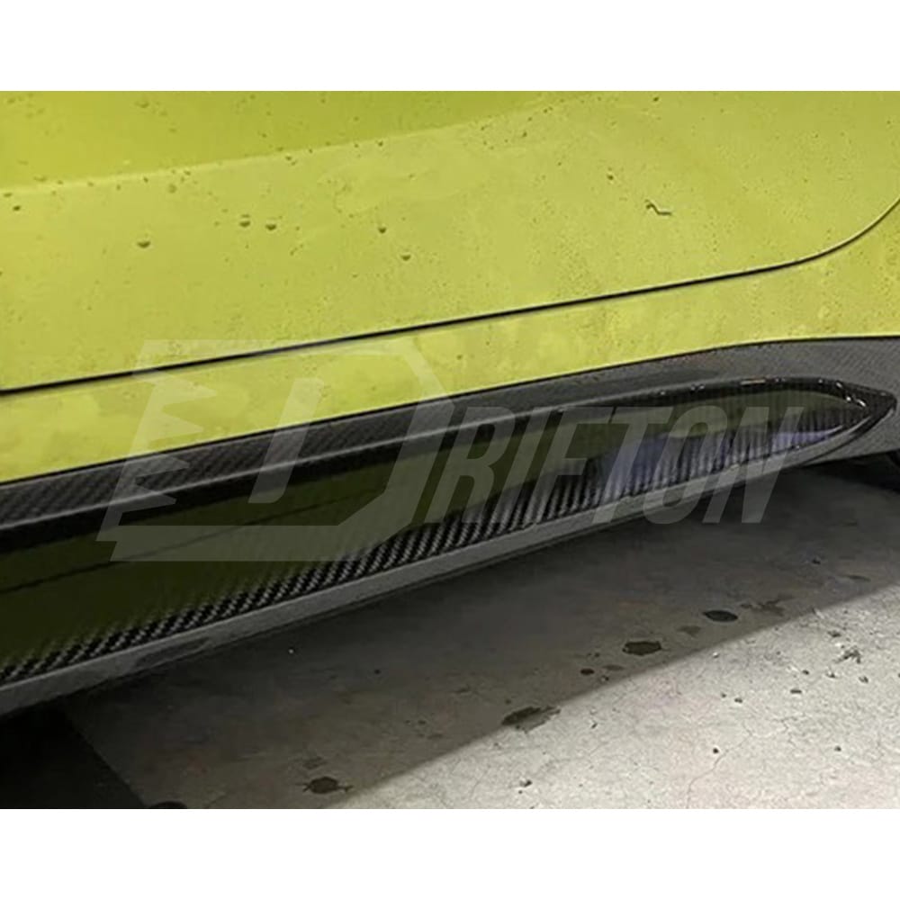 OEM Style Dry Carbon Fiber Side Skirt For BMW G80 M3 2020-2024