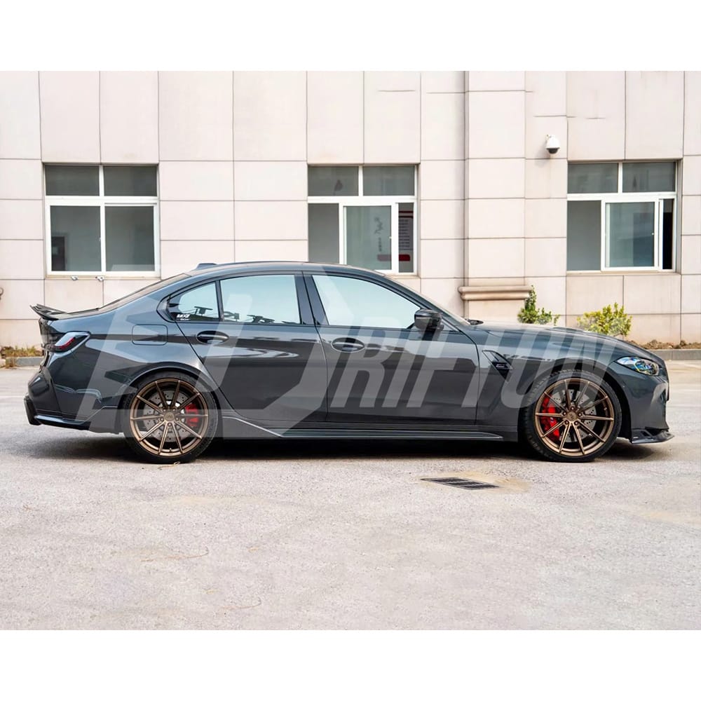 PSM Style Dry Carbon Fiber Trunk Spoiler Rear Wing For BMW G80 M3 G82 M4 2020-2024