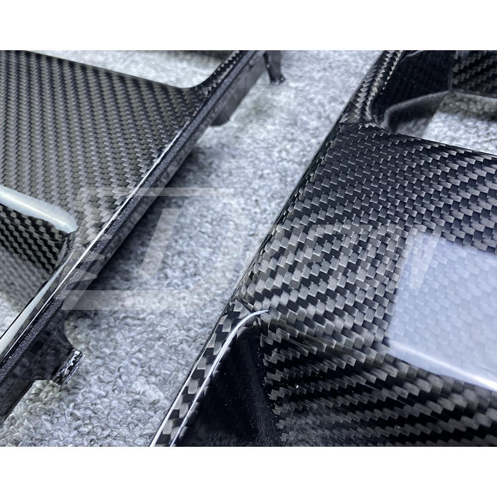 ST Style Dry Carbon Fiber Front Grille For BMW G80 M3 G82 M4 2020-2024
