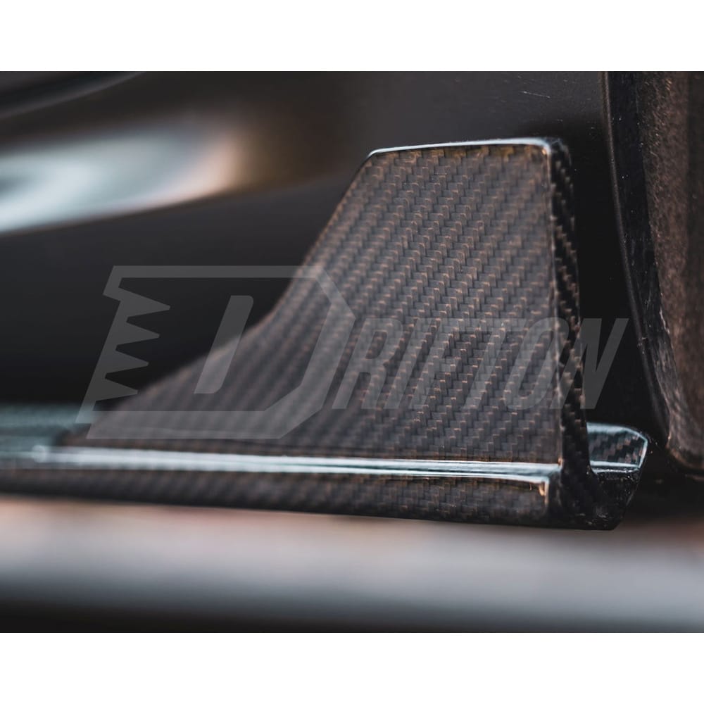 TAKD Style Dry Carbon Fiber Side Skirt For BMW 8 Series G16 2018-2022