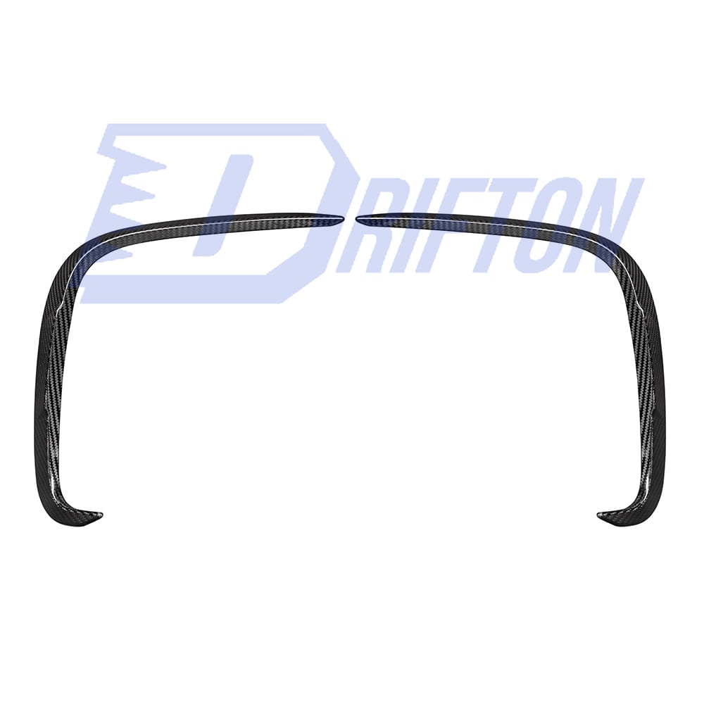 XA Style Dry Carbon Fiber Rear Canards For BMW 8 Series G14 G15 G16 2018-2022