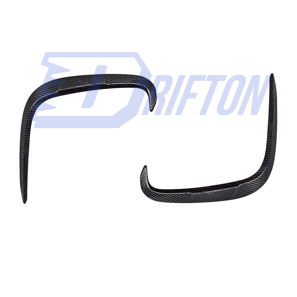 XA Style Dry Carbon Fiber Rear Canards For BMW 8 Series G14 G15 G16 2018-2022