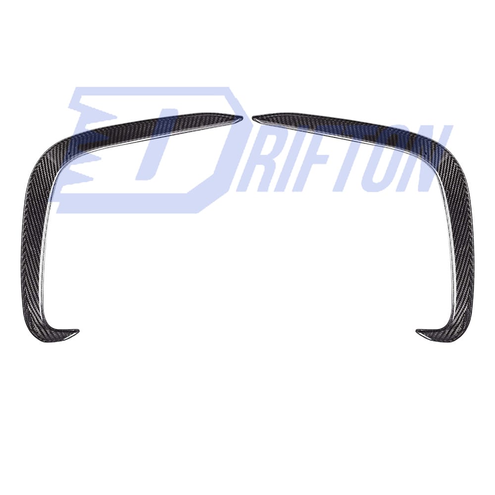 XA Style Dry Carbon Fiber Rear Canards For BMW 8 Series G14 G15 G16 2018-2022