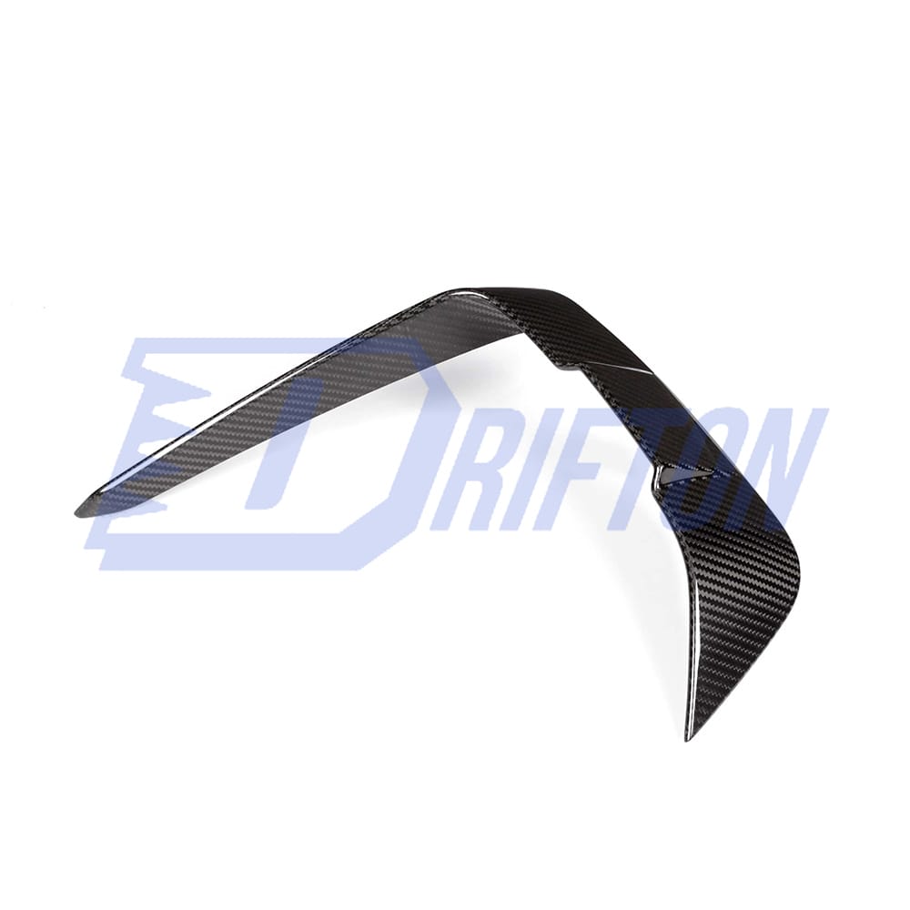 X Style Dry Carbon Fiber Front Canards For BMW 8 Series G14 G15 G16 2018-2022