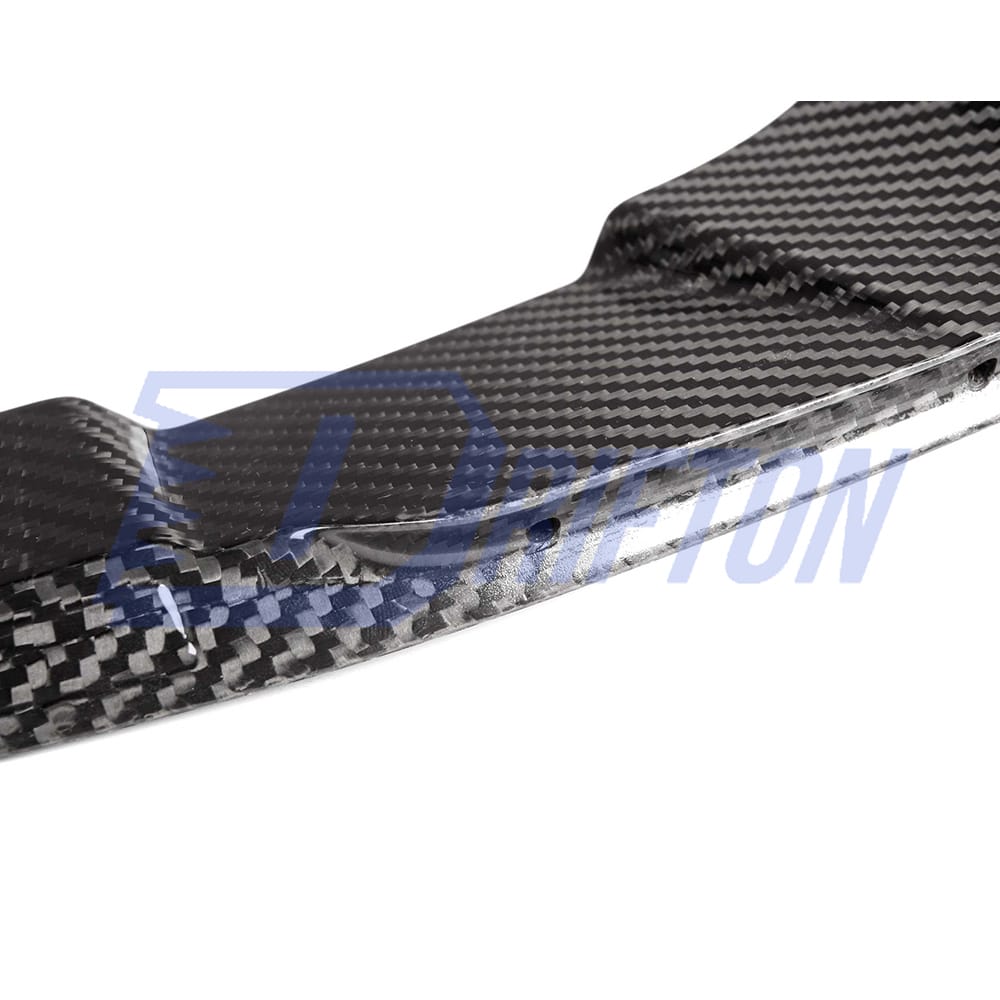 X Style Dry Carbon Fiber Front Canards For BMW 8 Series G14 G15 G16 2018-2022