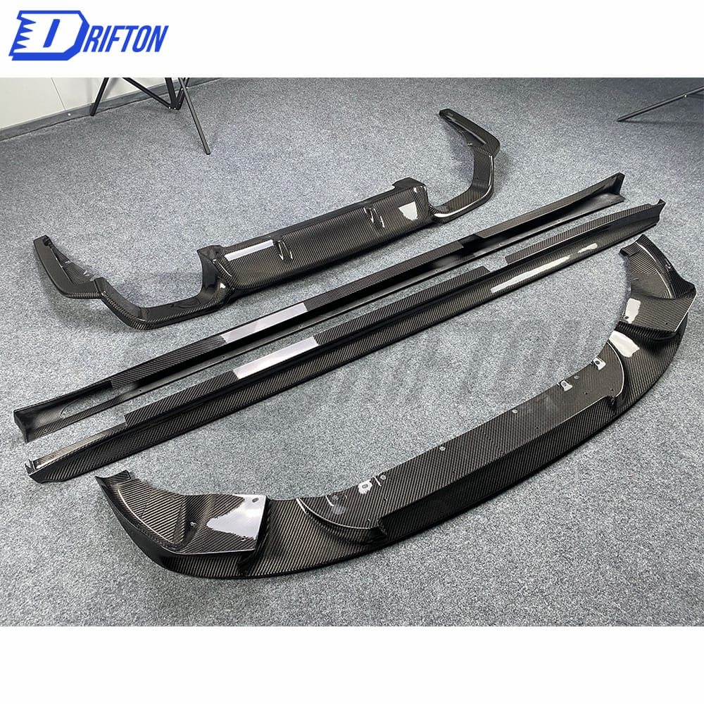 3D Style Dry Carbon Fiber Aero Kit For BMW F97 X3M 2019-2021