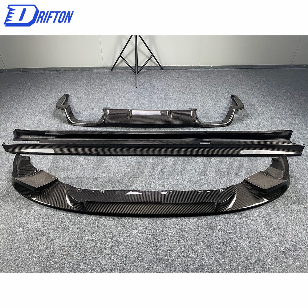 3D Style Dry Carbon Fiber Aero Kit For BMW F97 X3M 2019-2021