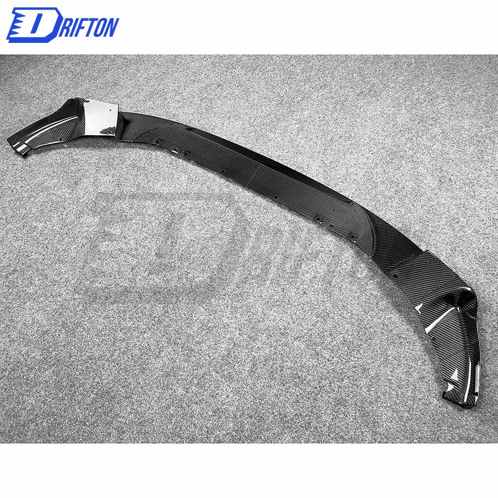 3D Style Dry Carbon Fiber Front Lip For BMW F97 X3M F98 X4M 2019-2021
