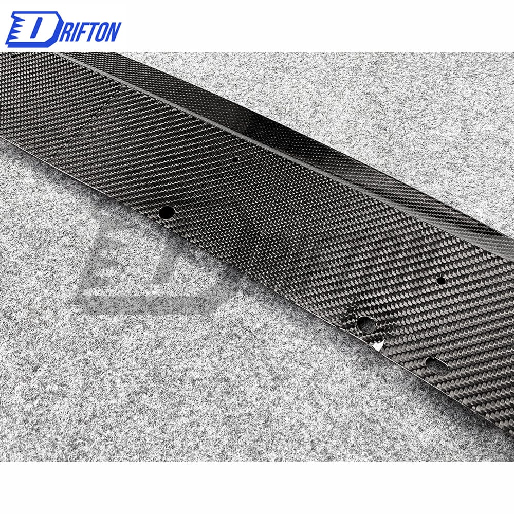 3D Style Dry Carbon Fiber Front Lip For BMW F97 X3M F98 X4M 2019-2021