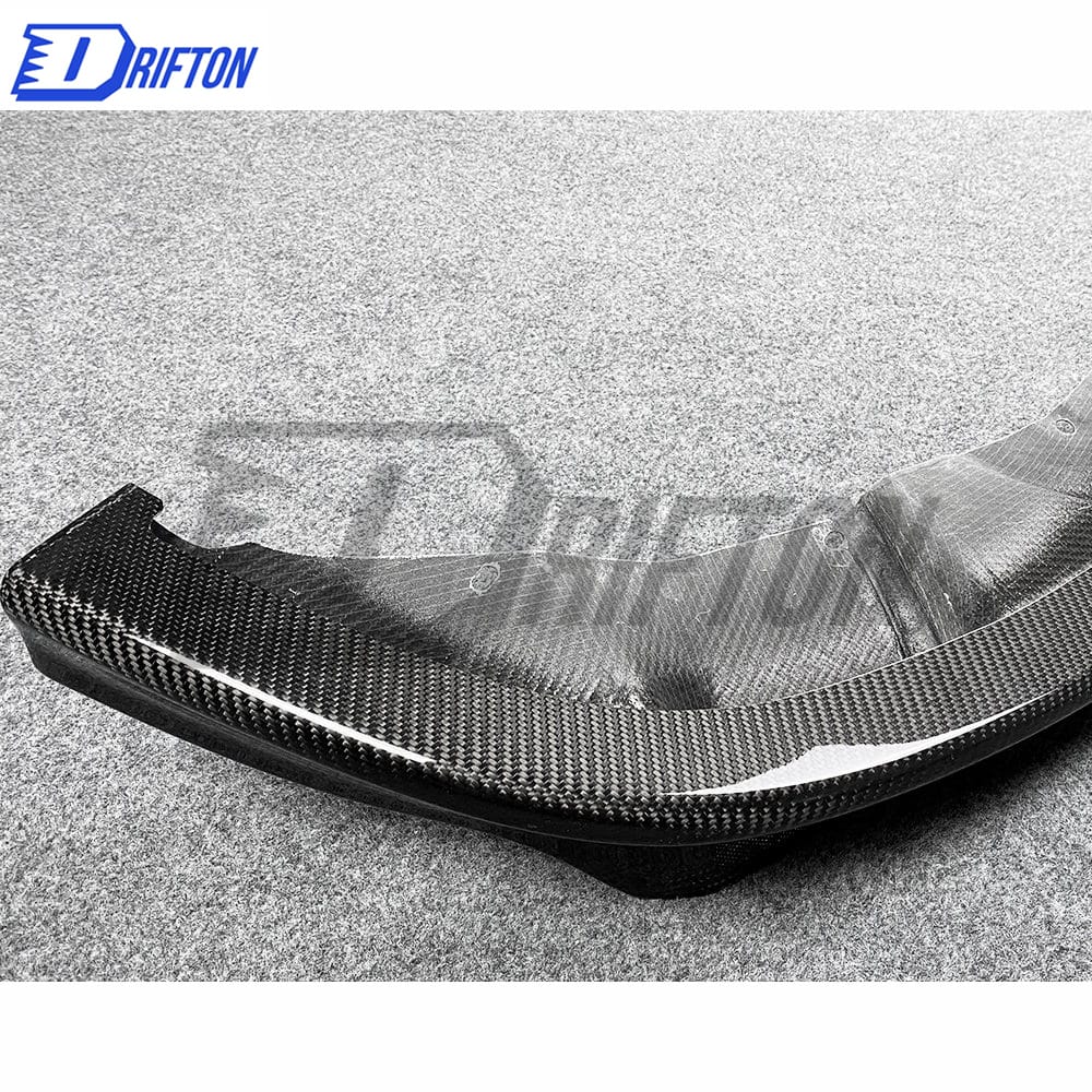 3D Style Dry Carbon Fiber Front Lip For BMW F97 X3M F98 X4M 2019-2021