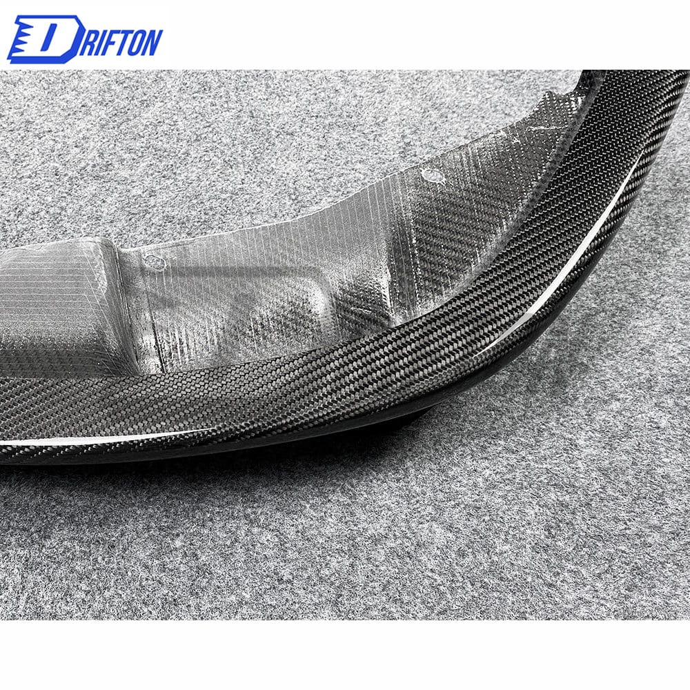 3D Style Dry Carbon Fiber Front Lip For BMW F97 X3M F98 X4M 2019-2021