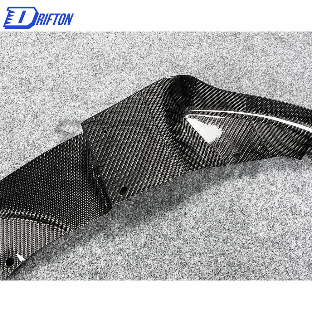 3D Style Dry Carbon Fiber Front Lip For BMW F97 X3M F98 X4M 2019-2021