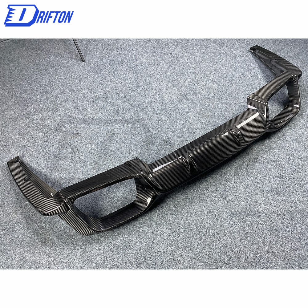 3D Style Dry Carbon Fiber Rear Diffuser For BMW F98 X4M 2019-2021