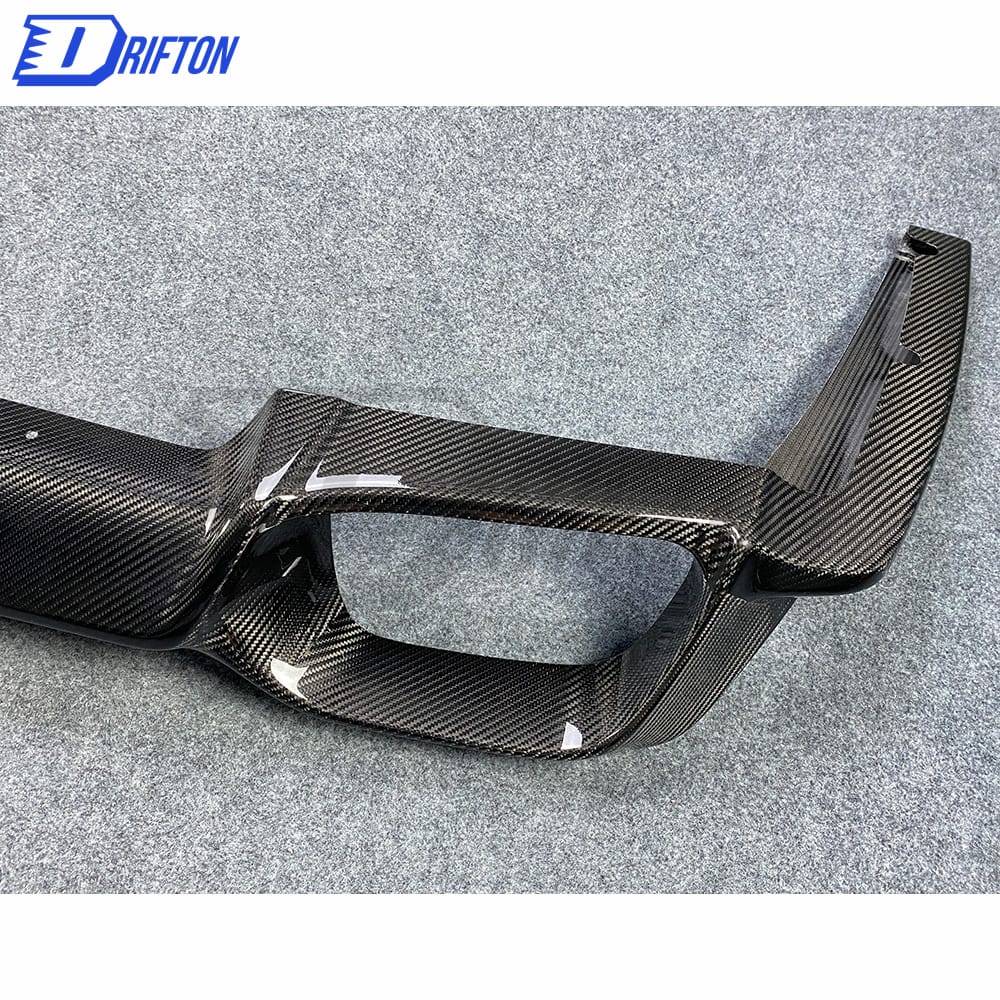 3D Style Dry Carbon Fiber Rear Diffuser For BMW F98 X4M 2019-2021