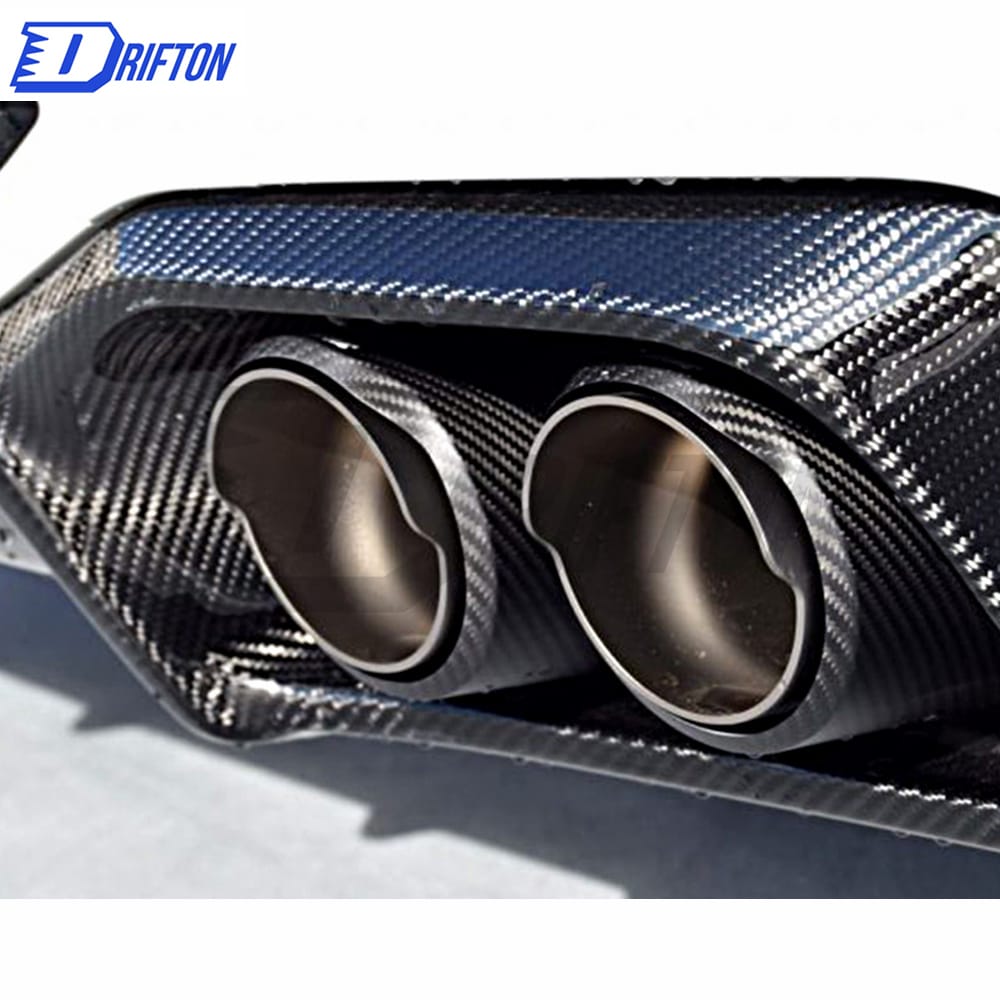 3D Style Dry Carbon Fiber Rear Diffuser For BMW F98 X4M 2019-2021