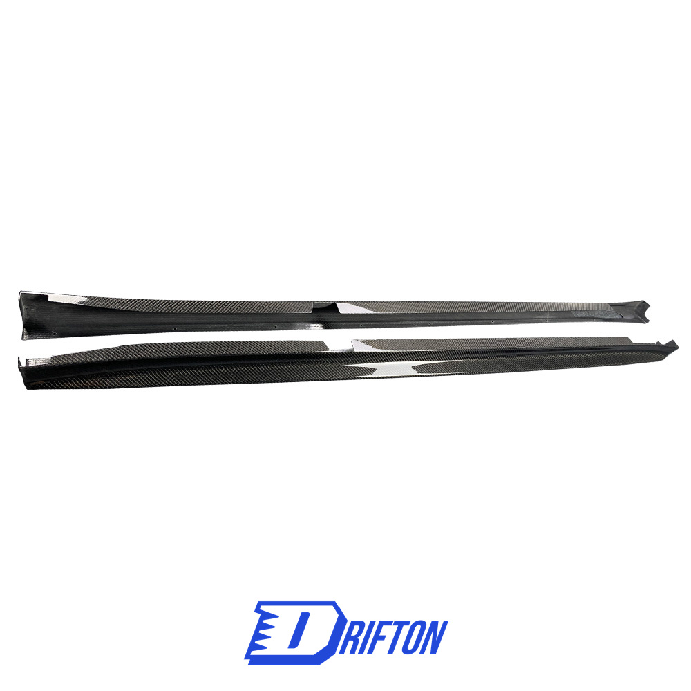 3D Style Dry Carbon Fiber Side Skirt For BMW F97 X3M F98 X4M 2019-2021