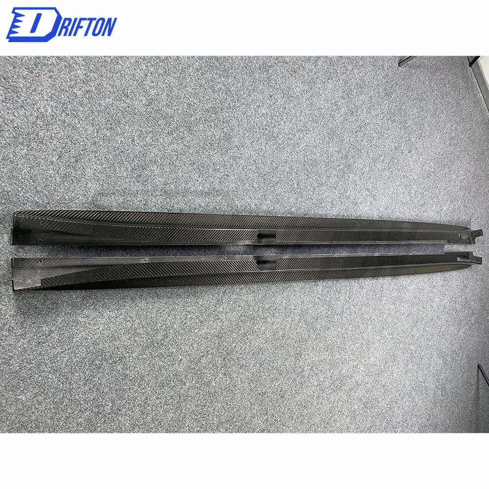 3D Style Dry Carbon Fiber Side Skirt For BMW F97 X3M F98 X4M 2019-2021