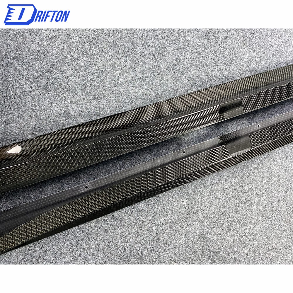 3D Style Dry Carbon Fiber Side Skirt For BMW F97 X3M F98 X4M 2019-2021