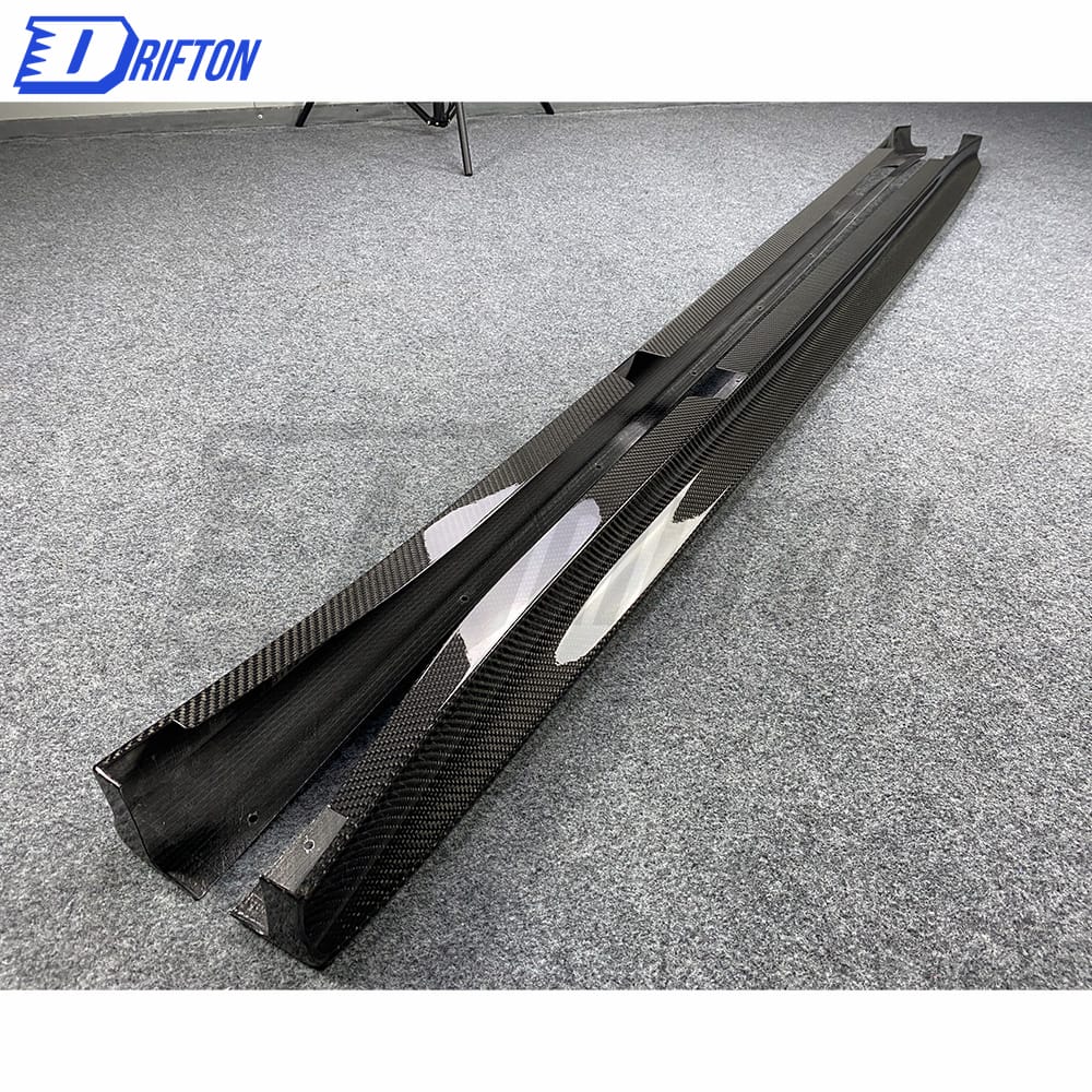 3D Style Dry Carbon Fiber Side Skirt For BMW F97 X3M F98 X4M 2019-2021