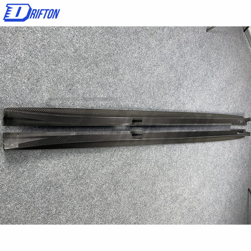 3D Style Dry Carbon Fiber Side Skirt For BMW F97 X3M F98 X4M 2019-2021