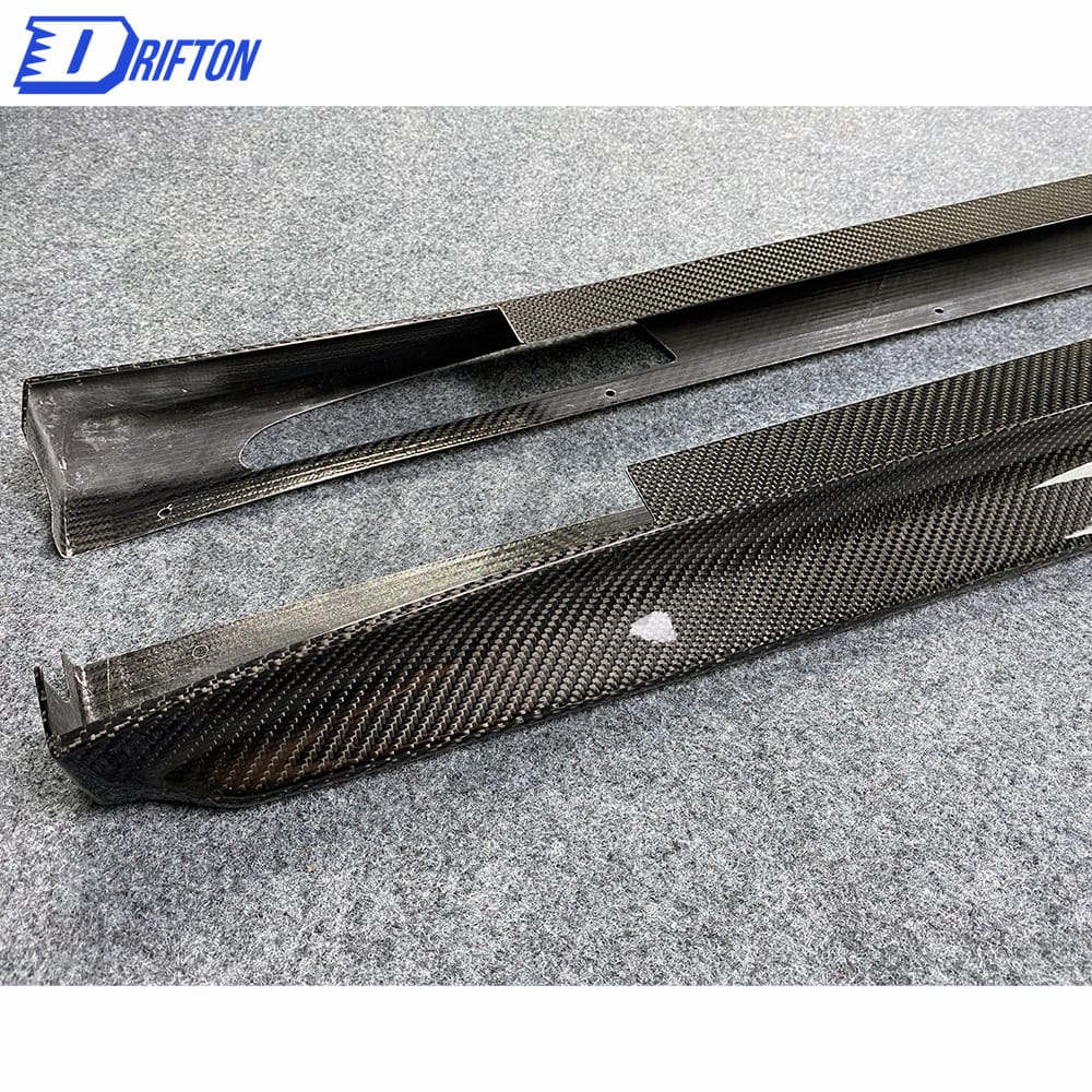 3D Style Dry Carbon Fiber Side Skirt For BMW F97 X3M F98 X4M 2019-2021