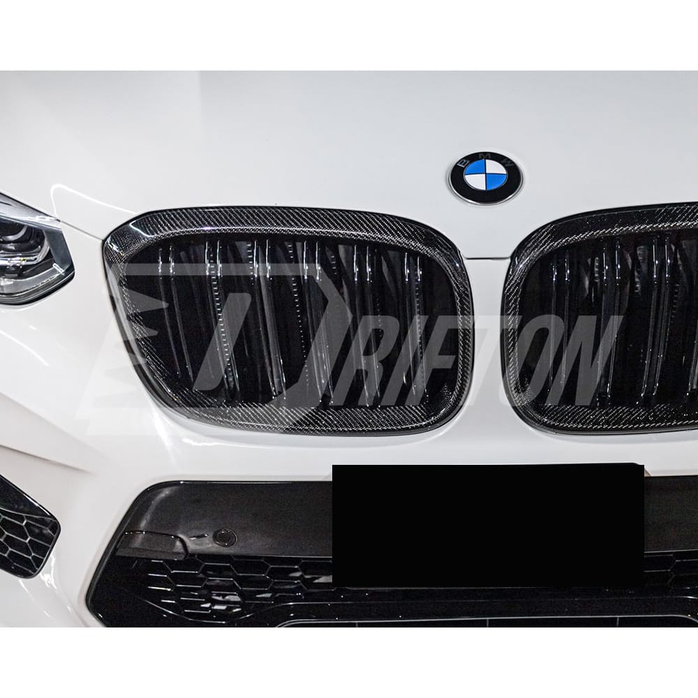 Carbon Fiber Front Grille For BMW F97 X3M F98 X4M 2019-2021