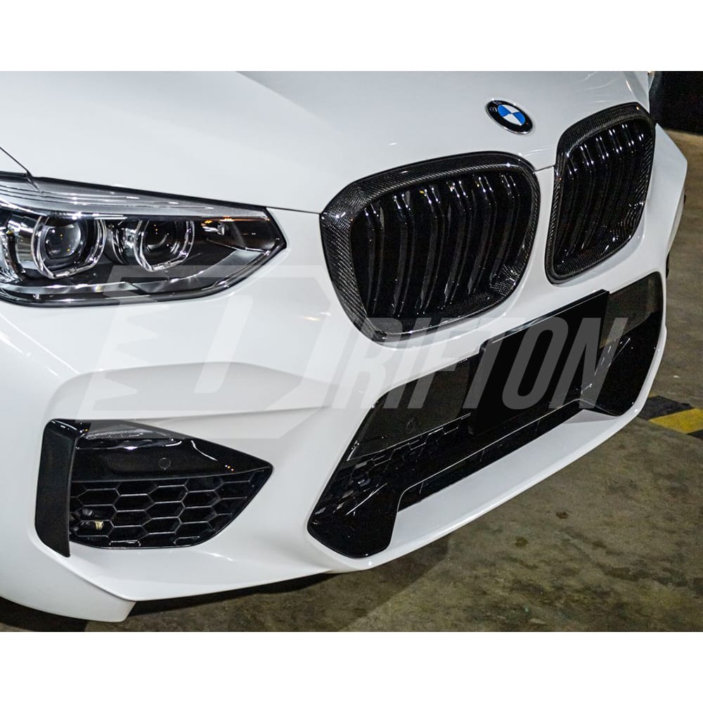 Carbon Fiber Front Grille For BMW F97 X3M F98 X4M 2019-2021