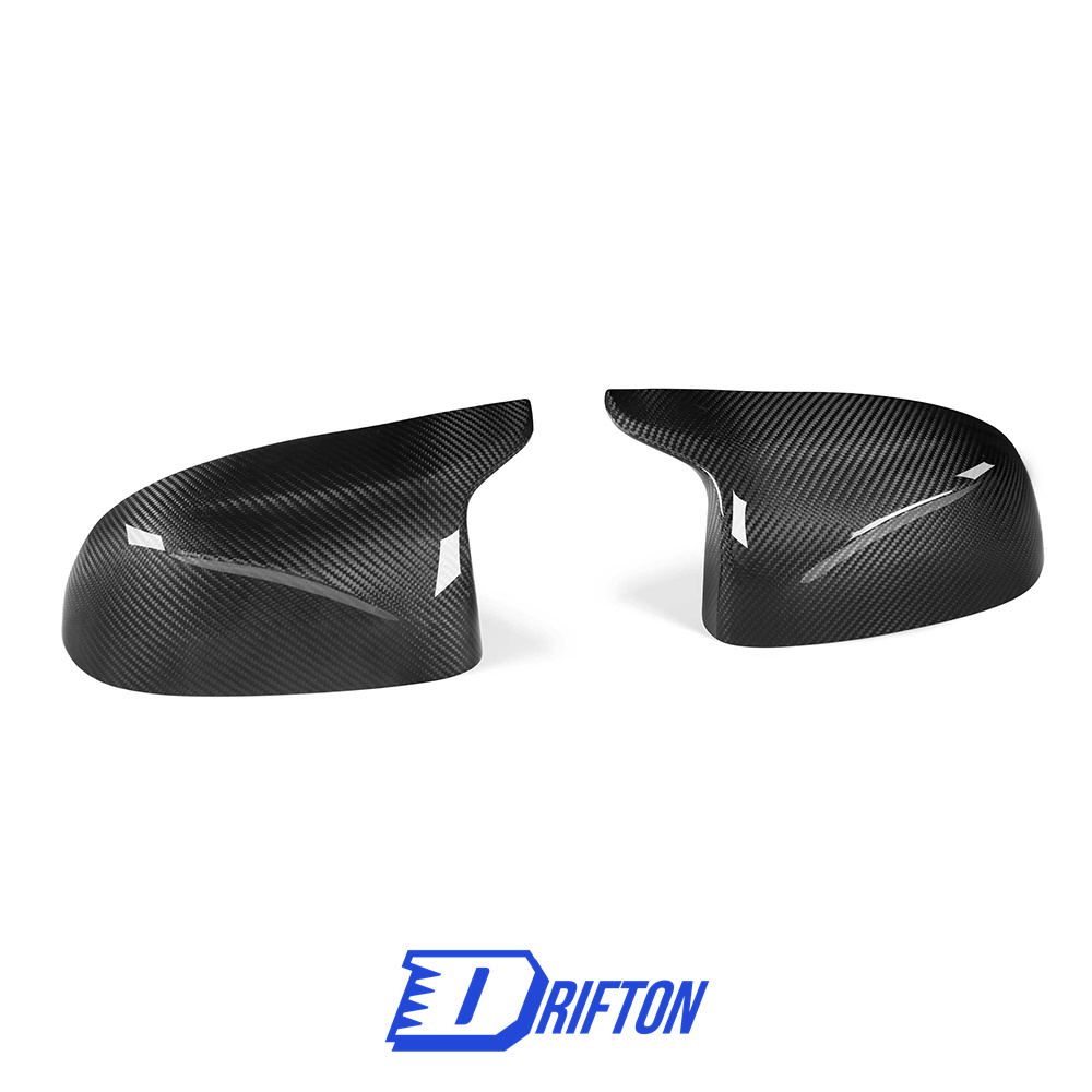 Dry Carbon Fiber Replacement Mirror Cap For BMW F97 X3M F98 X4M 2019-2021