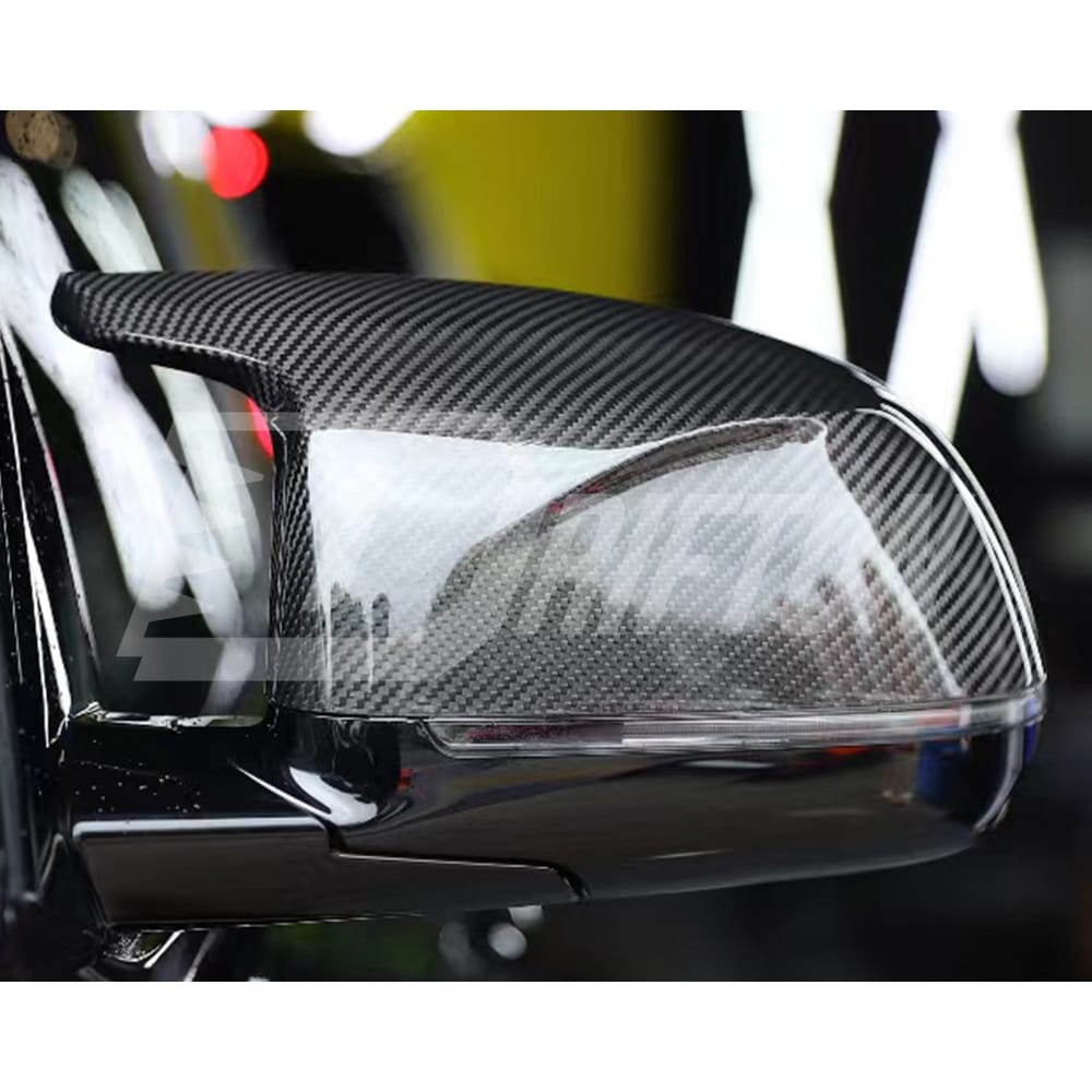 Dry Carbon Fiber Replacement Mirror Cap For BMW F97 X3M F98 X4M 2019-2021