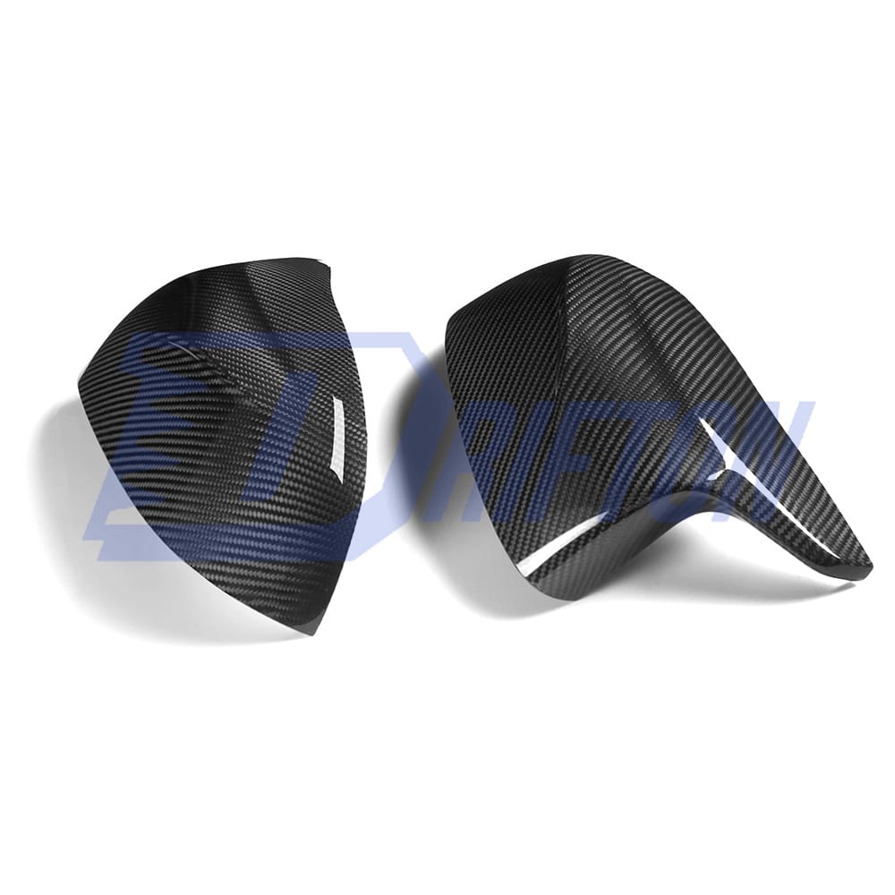 Dry Carbon Fiber Replacement Mirror Cap For BMW F97 X3M F98 X4M 2019-2021