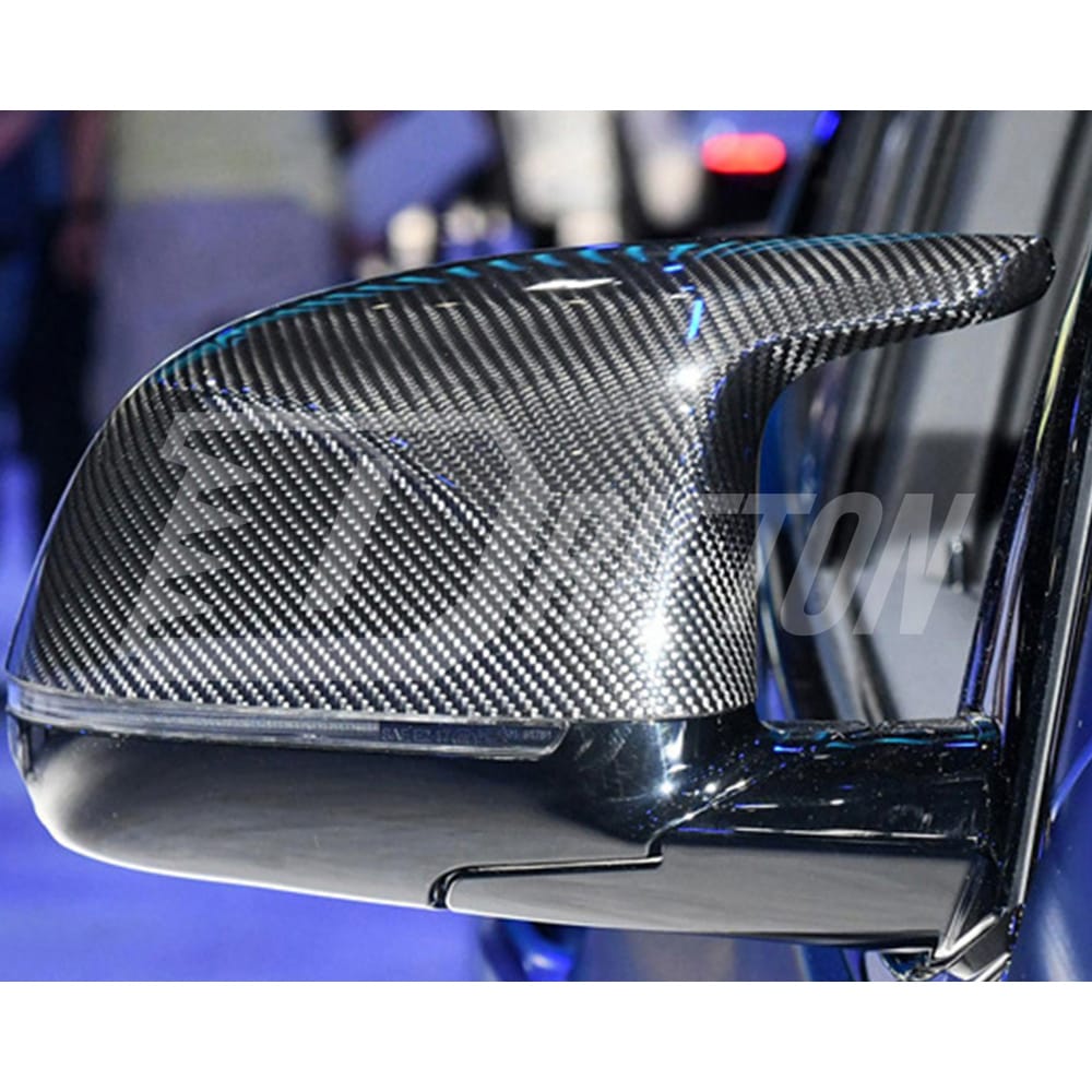 Dry Carbon Fiber Replacement Mirror Cap For BMW F97 X3M F98 X4M 2019-2021