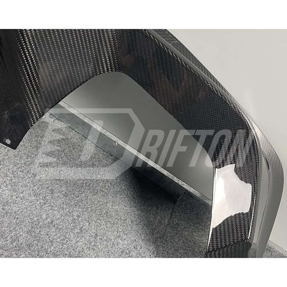 Karbel Style Dry Carbon Fiber LED Brake Light Rear Diffuser For BMW F97 X3M 2019-2021