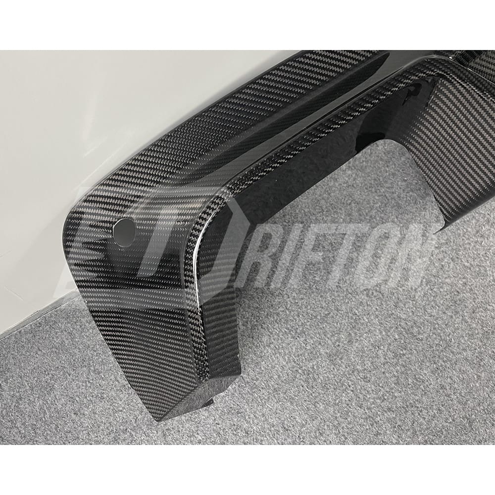 Karbel Style Dry Carbon Fiber LED Brake Light Rear Diffuser For BMW F97 X3M 2019-2021