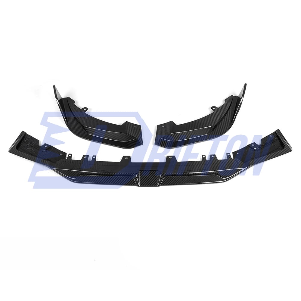 SQ Style Dry Carbon Fiber Front Lip For BMW F97 X3M F98 X4M LCI 2022-2024