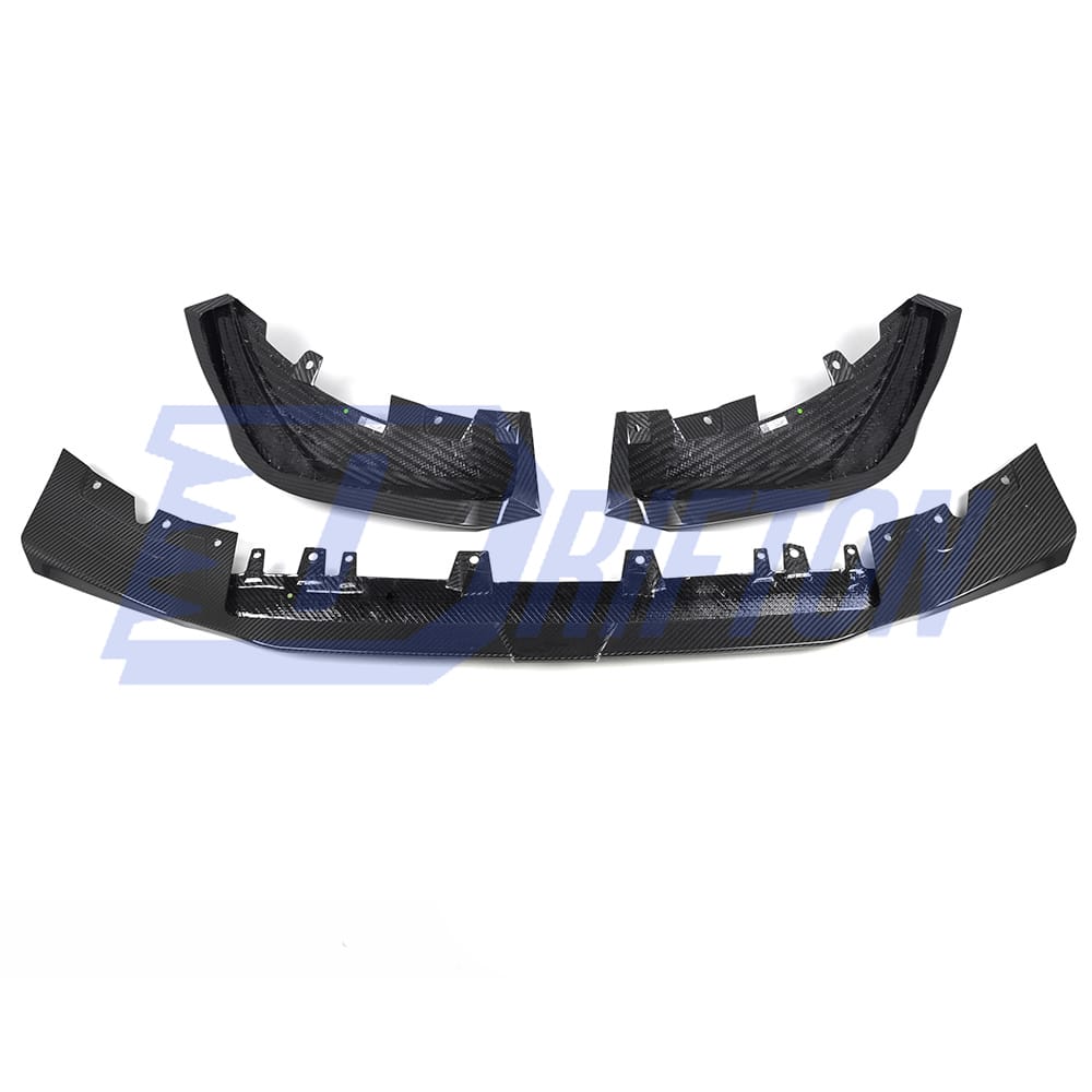 SQ Style Dry Carbon Fiber Front Lip For BMW F97 X3M F98 X4M LCI 2022-2024