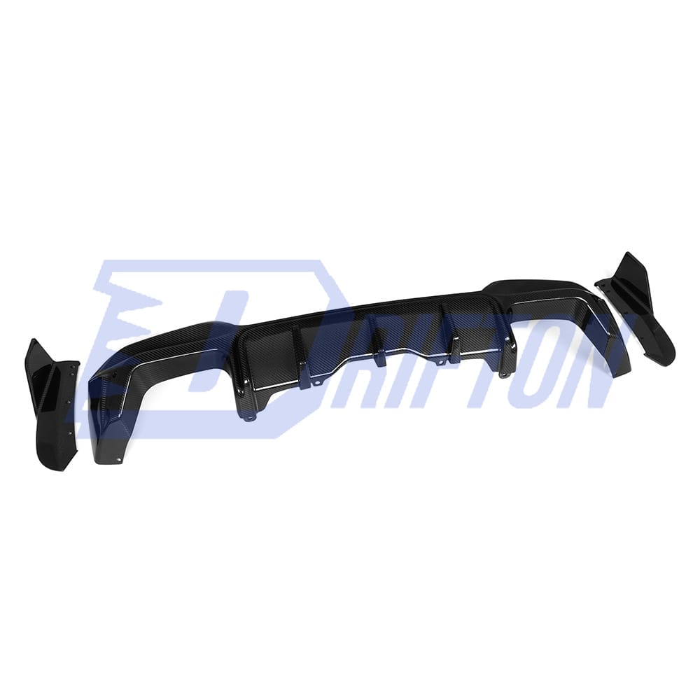 SQ Style Dry Carbon Fiber Rear Diffuser For BMW F97 X3M LCI 2022-2024