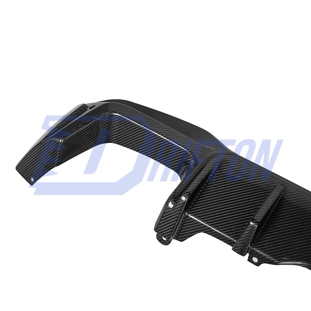 SQ Style Dry Carbon Fiber Rear Diffuser For BMW F97 X3M LCI 2022-2024