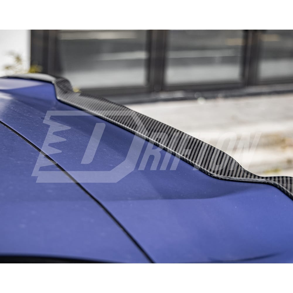 SQ Style Dry Carbon Fiber Roof Spoiler Wing For BMW F97 X3M LCI 2019-2024