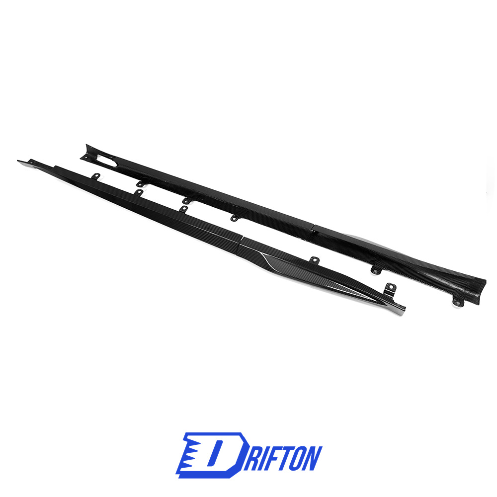 SQ Style Dry Carbon Fiber Side Skirt For BMW F97 X3M F98 X4M LCI 2019-2024