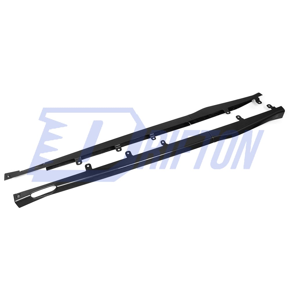 SQ Style Dry Carbon Fiber Side Skirt For BMW F97 X3M F98 X4M LCI 2019-2024
