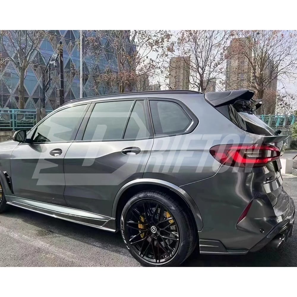 LD Style Carbon Fiber Roof Spoiler For BMW F95 X5M 2019-2023