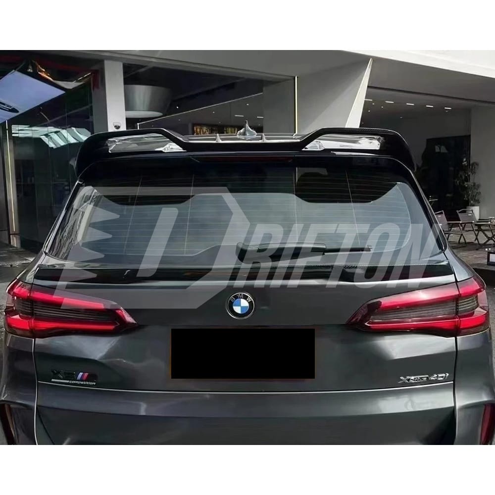LD Style Carbon Fiber Roof Spoiler For BMW F95 X5M 2019-2023